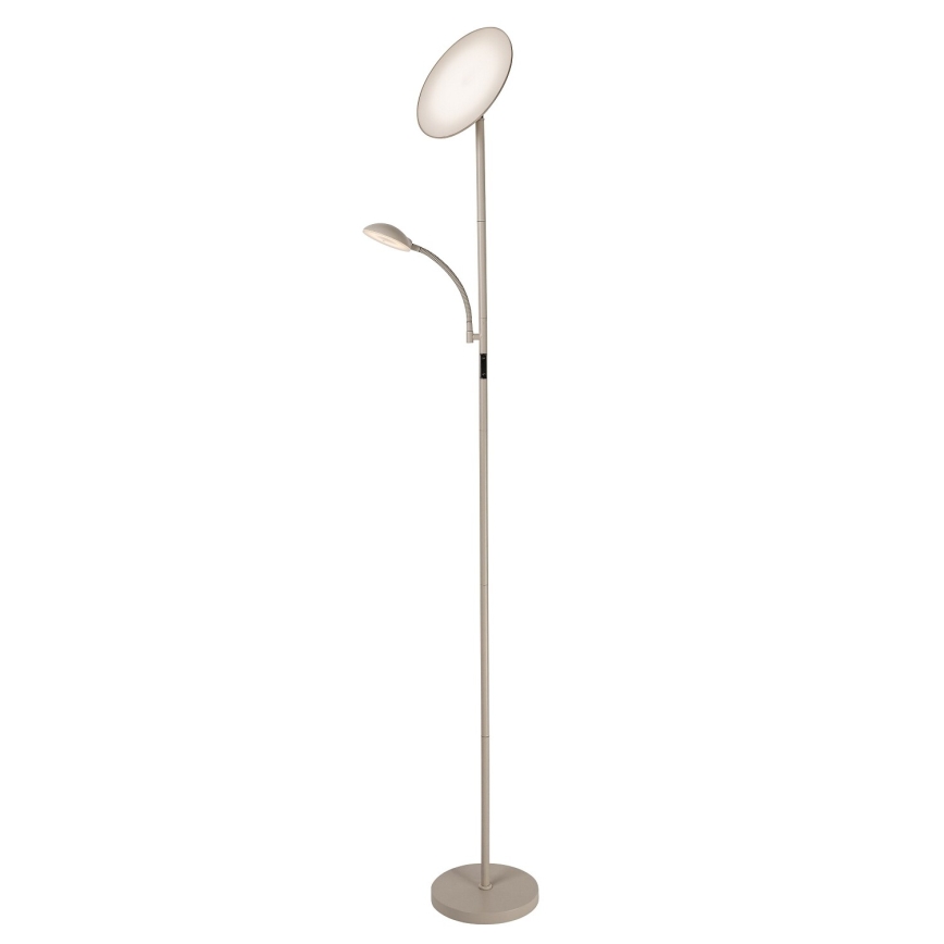 Rabalux - LED stmievateľná stojacia lampa LED/23W/230V 3000/4200/6500 béžová