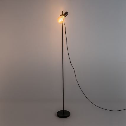 Rabalux - Stojacia lampa 1xE27/60W/230V čierna