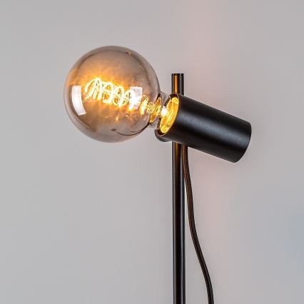 Rabalux - Stojacia lampa 1xE27/60W/230V čierna