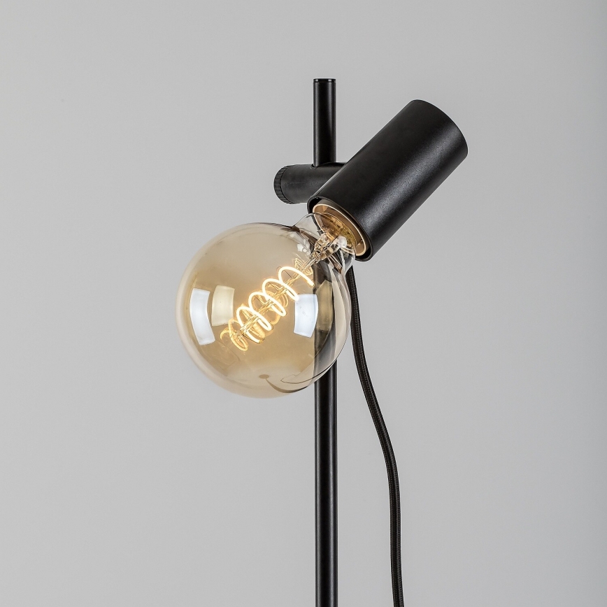 Rabalux - Stojacia lampa 1xE27/60W/230V čierna