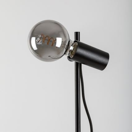 Rabalux - Stojacia lampa 1xE27/60W/230V čierna