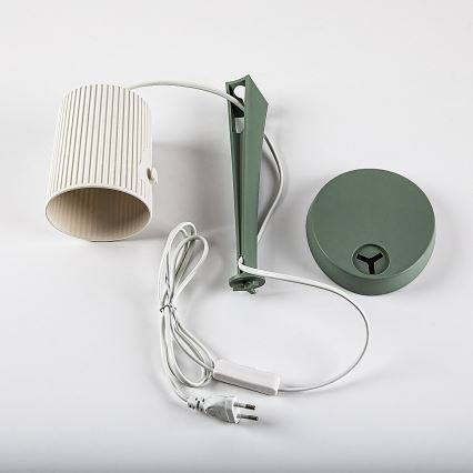 Rabalux - Stolná lampa 1xE14/11W/230V zelená