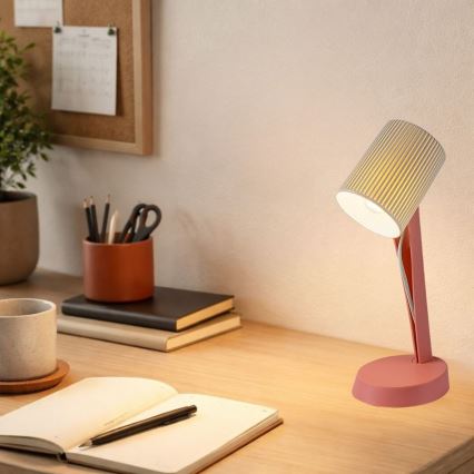 Rabalux - Stolná lampa 1xE14/11W/230V ružová