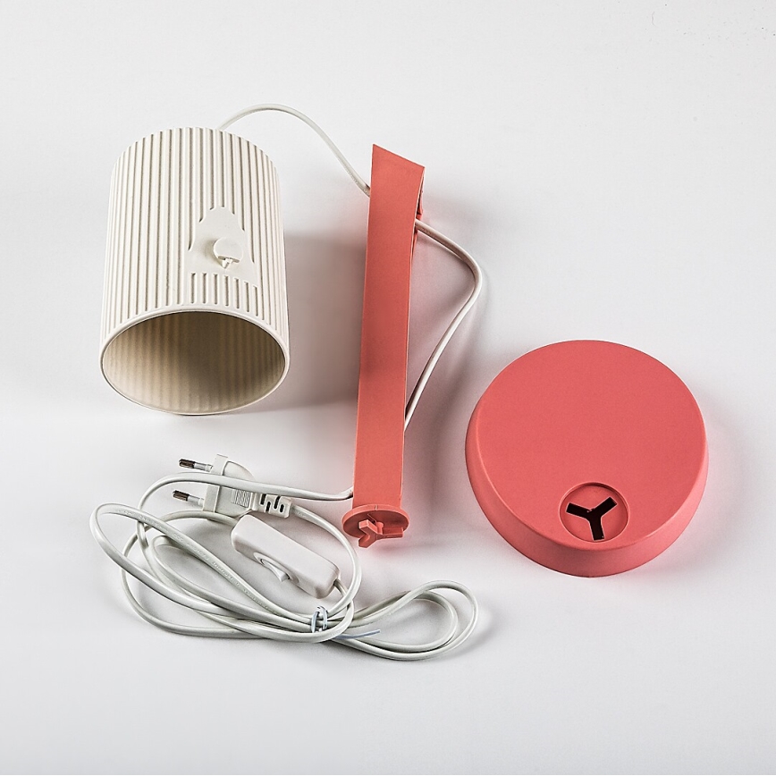 Rabalux - Stolná lampa 1xE14/11W/230V ružová
