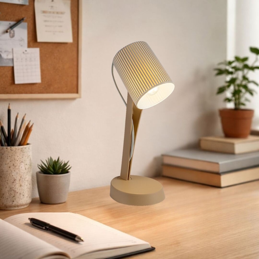Rabalux - Stolná lampa 1xE14/11W/230V béžová
