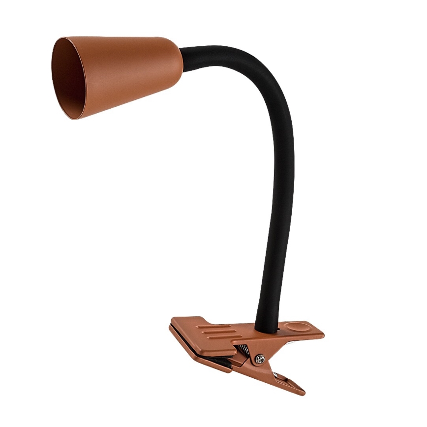Rabalux - Stolná lampa s klipom 1xGU10/7W/230V oranžová