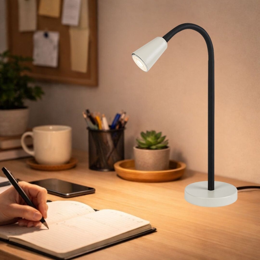 Rabalux - Stolová lampa 1xGU10/7W/230V krémová