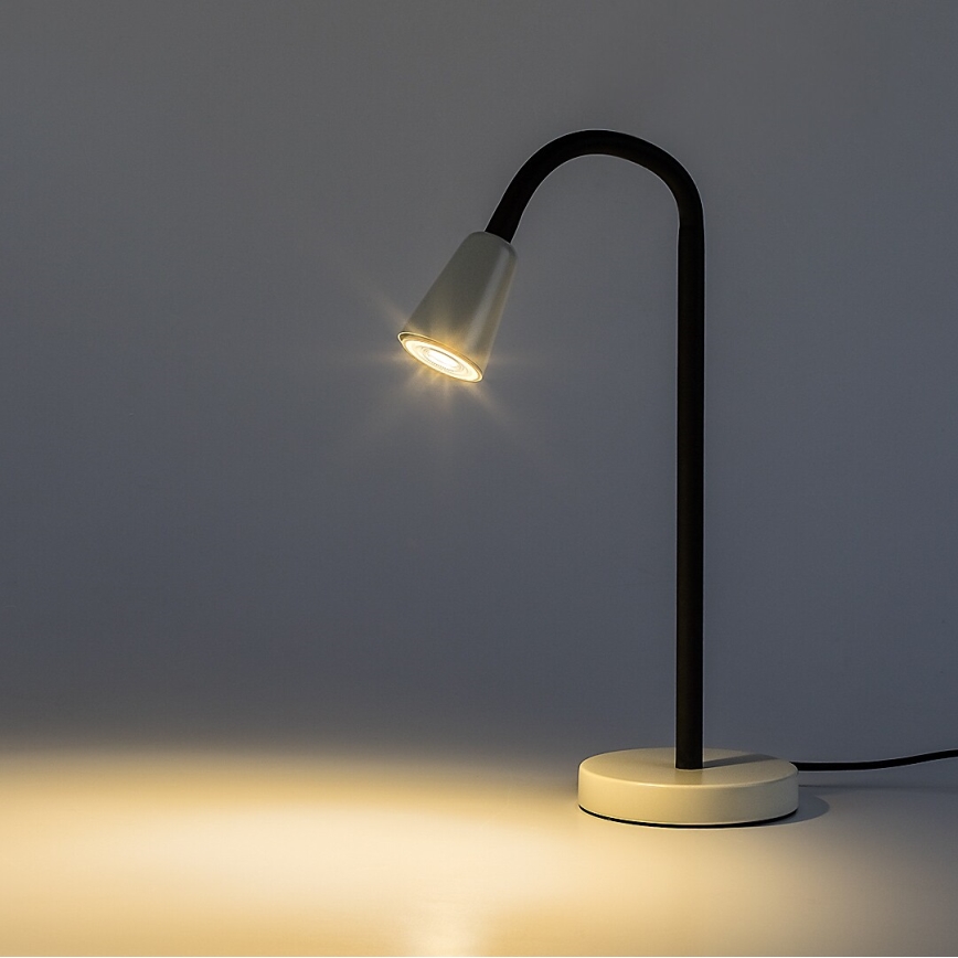 Rabalux - Stolová lampa 1xGU10/7W/230V krémová