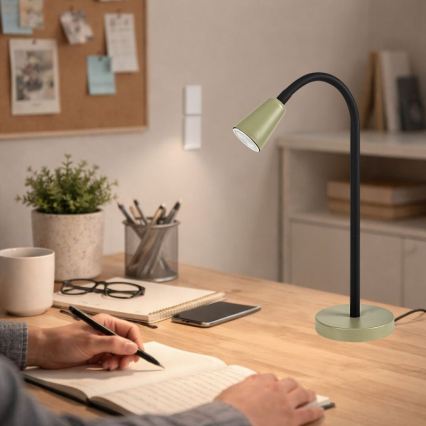 Rabalux - Stolová lampa 1xGU10/7W/230V khaki
