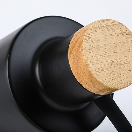 Rabalux - Stolová lampa 1xE27/20W/230V čierna