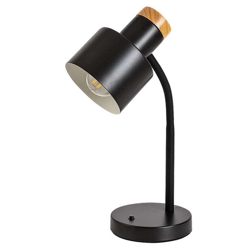 Rabalux - Stolová lampa 1xE27/20W/230V čierna