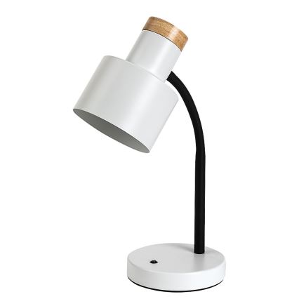 Rabalux - Stolná lampa 1xE27/20W/230V biela