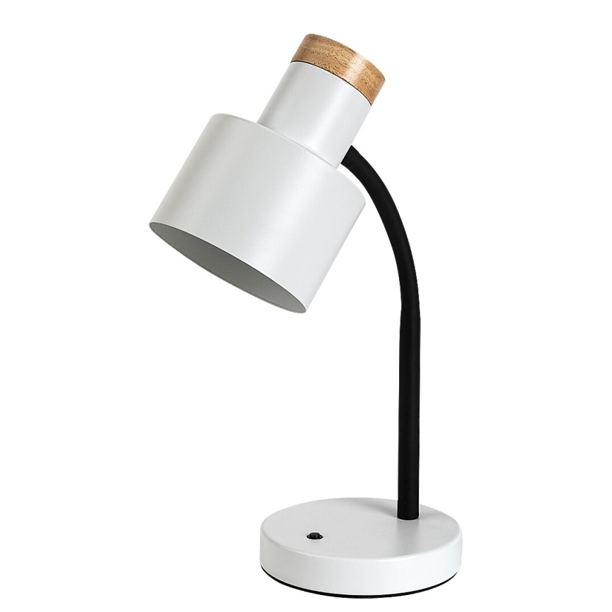 Rabalux - Stolná lampa 1xE27/20W/230V biela