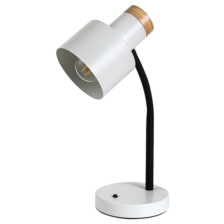 Rabalux - Stolná lampa 1xE27/20W/230V biela