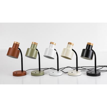 Rabalux - Stolná lampa 1xE27/20W/230V biela