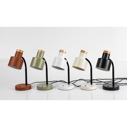 Rabalux - Stolná lampa 1xE27/20W/230V khaki