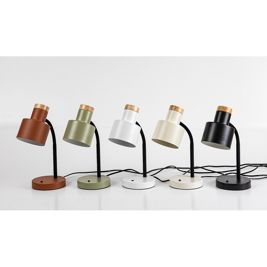 Rabalux - Stolná lampa 1xE27/20W/230V khaki