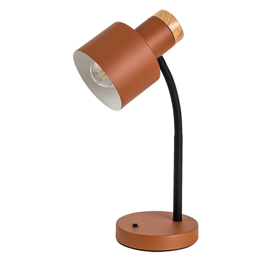 Rabalux - Stolná lampa 1xE27/20W/230V oranžová