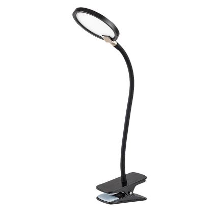 Rabalux - LED Stmievateľná stolná lampa s klipom LED/7W/230V 3000K