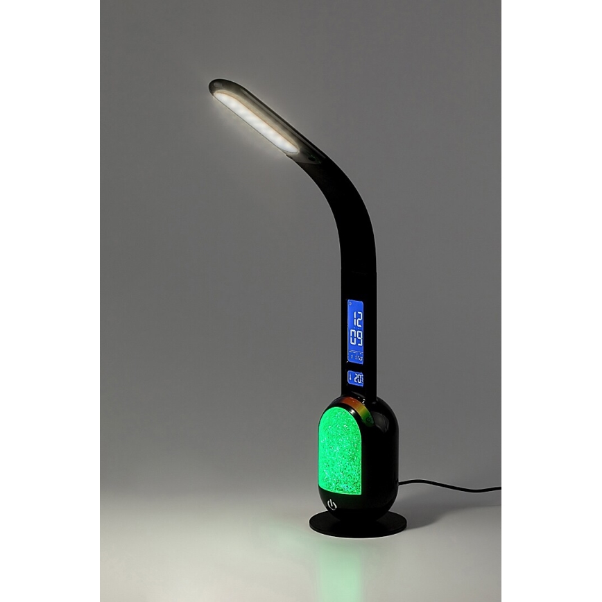 Rabalux - LED RGB Stmievateľná stolná lampa LED/5W/230V čierna