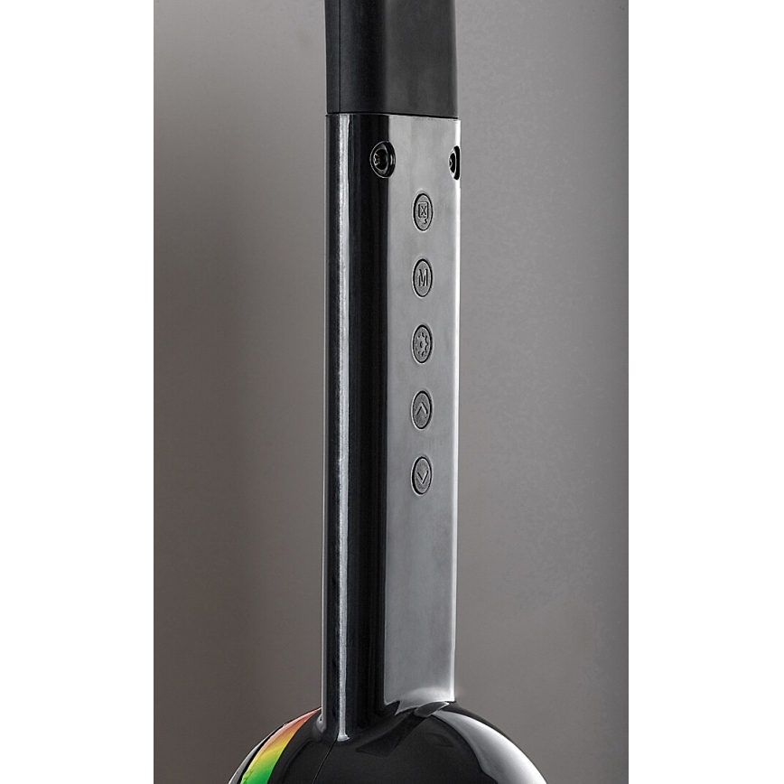 Rabalux - LED RGB Stmievateľná stolná lampa LED/5W/230V čierna