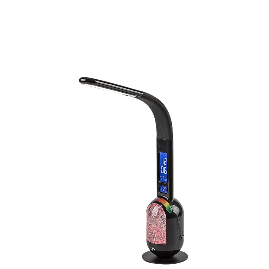 Rabalux - LED RGB Stmievateľná stolná lampa LED/5W/230V čierna