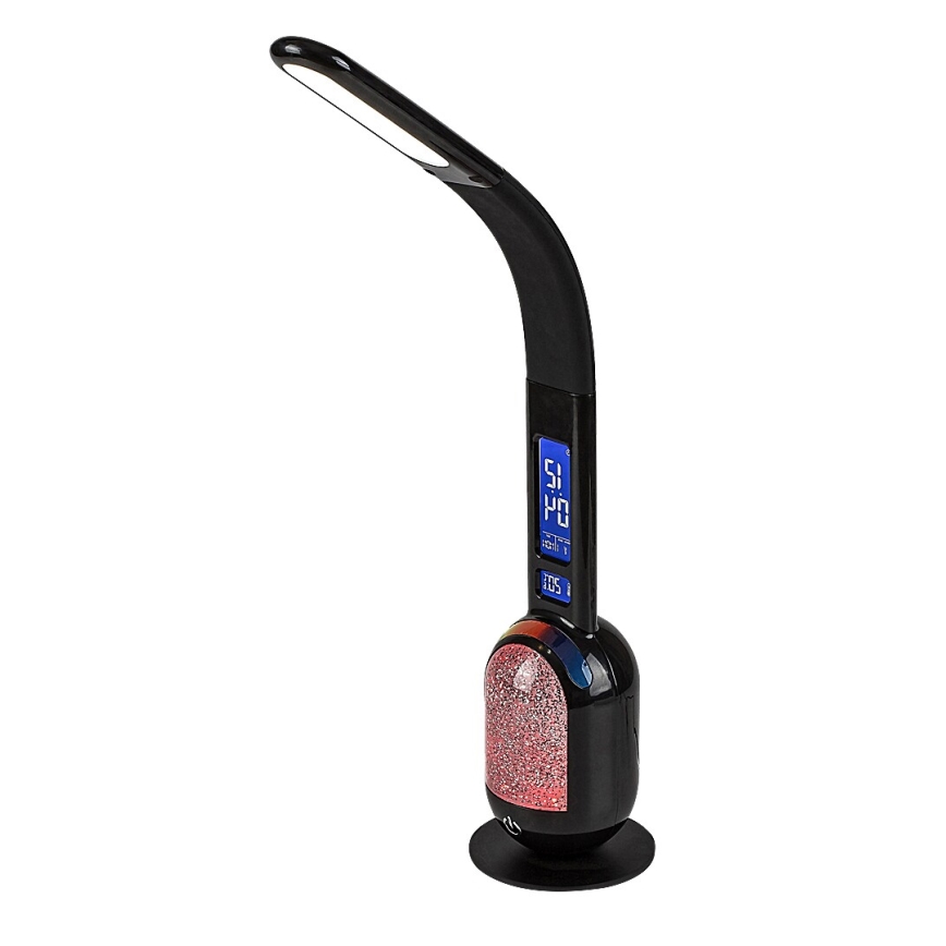 Rabalux - LED RGB Stmievateľná stolná lampa LED/5W/230V čierna