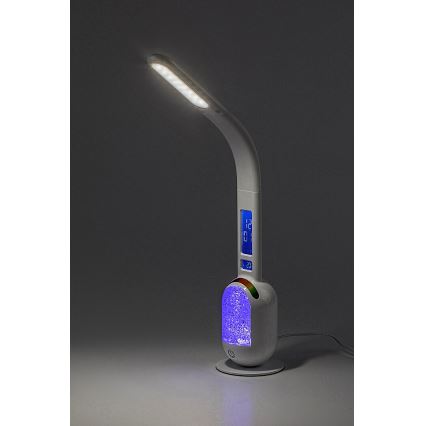 Rabalux - LED RGB Stmievateľná stolná lampa LED/5W/230V biela