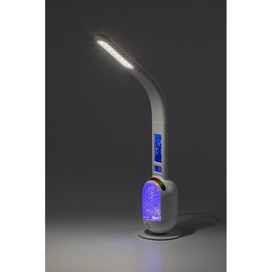 Rabalux - LED RGB Stmievateľná stolná lampa LED/5W/230V biela