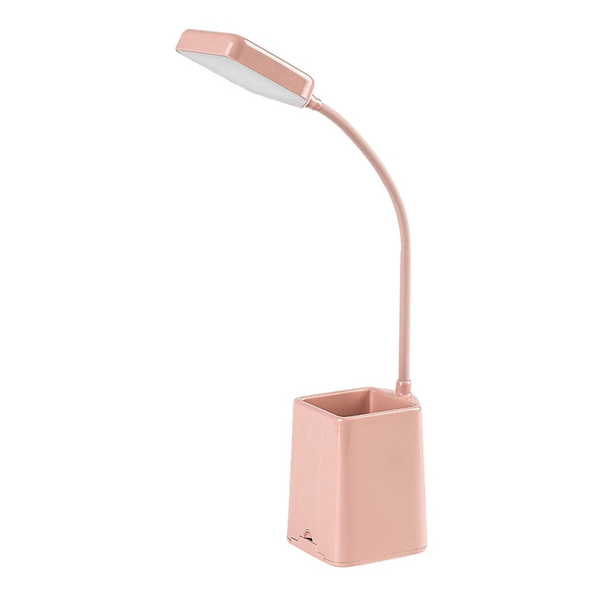 Rabalux - LED Stmievateľná stolná lampa LED/6W/230V 5000K ružová