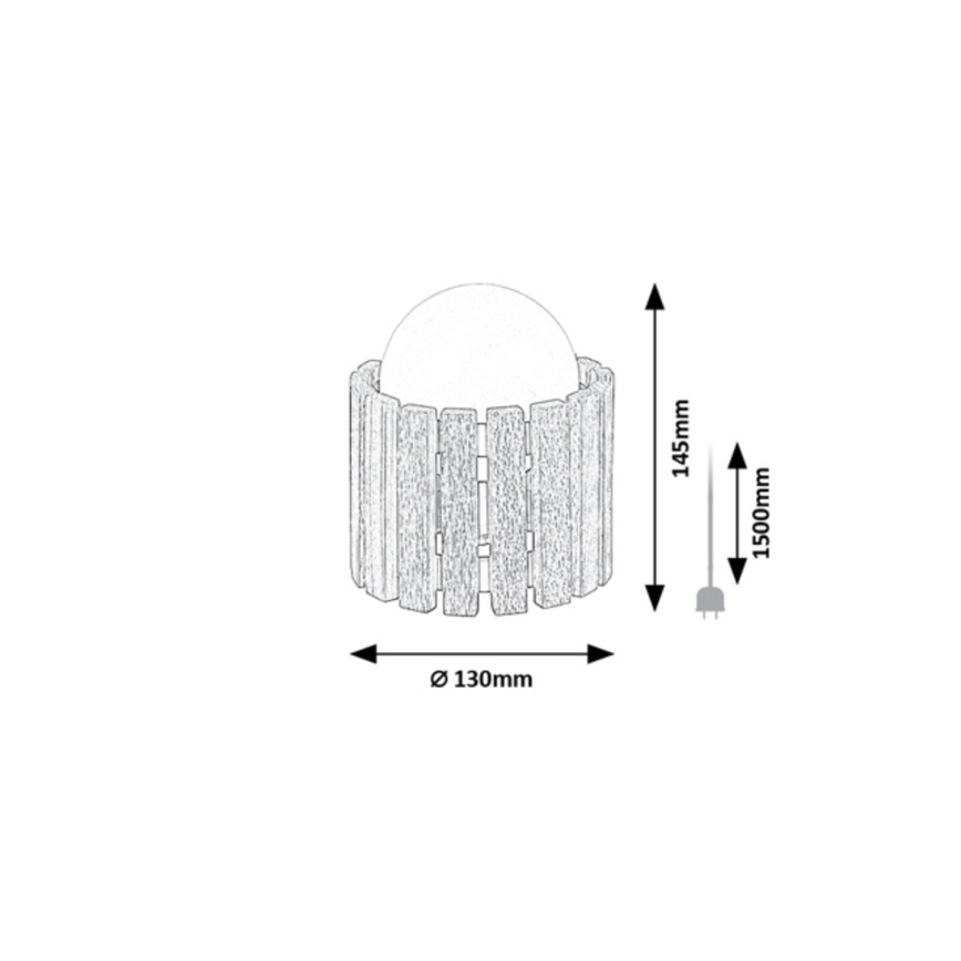 Rabalux - Stolná lampa 1xG9/5W/230V