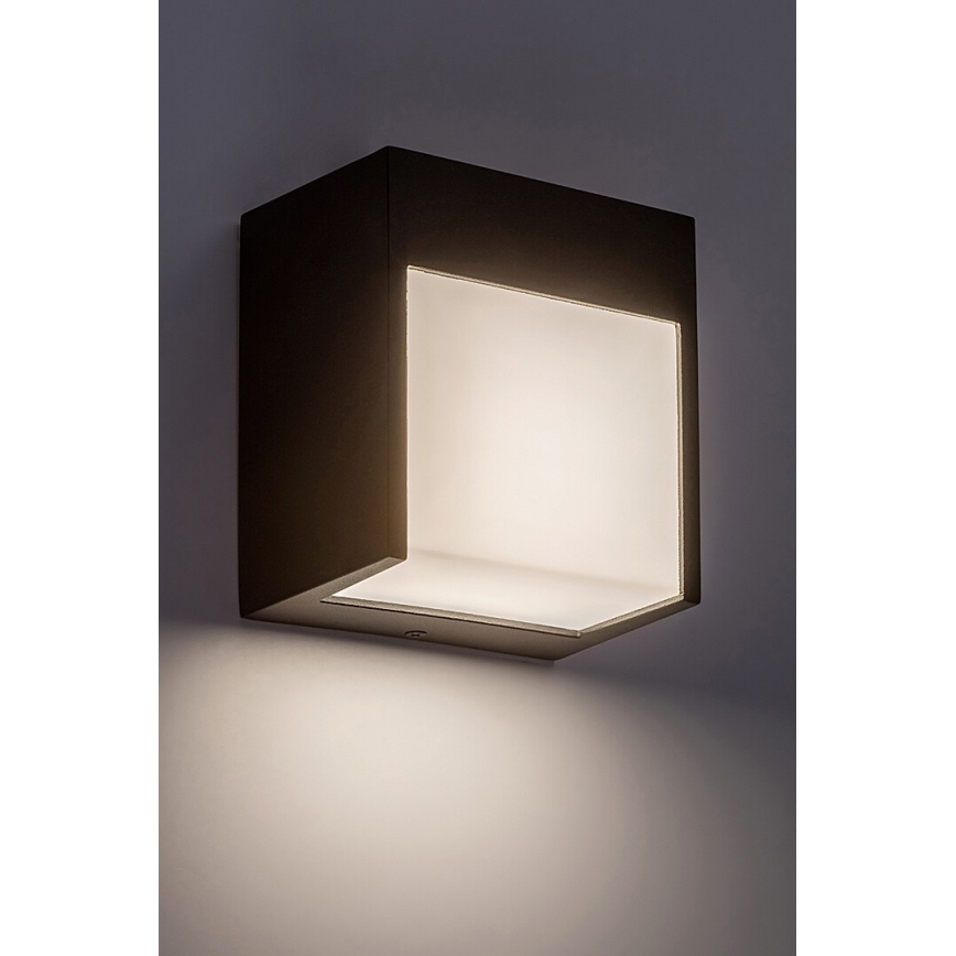 Rabalux - LED Vonkajšie nástenné svietidlo LED/12W/230V čierna IP54