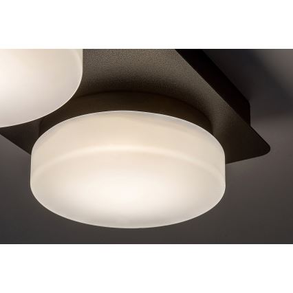 Rabalux - LED Stropné kúpeľňové svietidlo 2xLED/5,5W/230V IP44 čierna