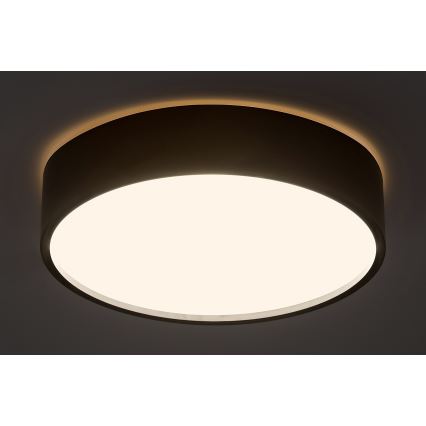 Rabalux - LED Stropné svietidlo LED/18W/230V IP44 4000K pr. 28 cm čierna