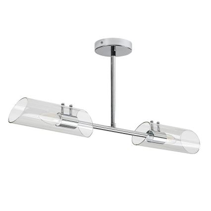 Rabalux - Kúpeľňový luster na tyči 2xE14/12W/230V IP44 lesklý chróm