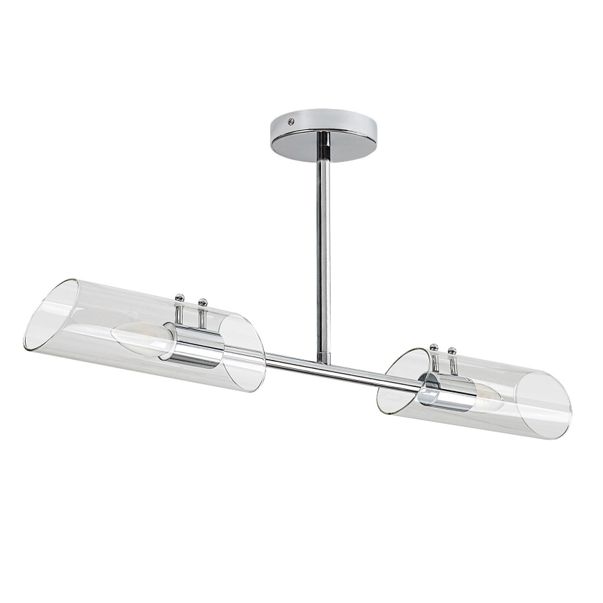 Rabalux - Kúpeľňový luster na tyči 2xE14/12W/230V IP44 lesklý chróm