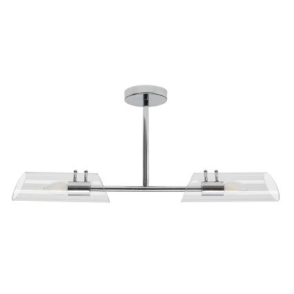 Rabalux - Kúpeľňový luster na tyči 2xE14/12W/230V IP44 lesklý chróm