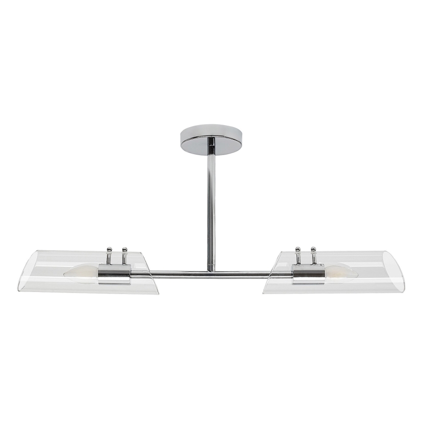 Rabalux - Kúpeľňový luster na tyči 2xE14/12W/230V IP44 lesklý chróm