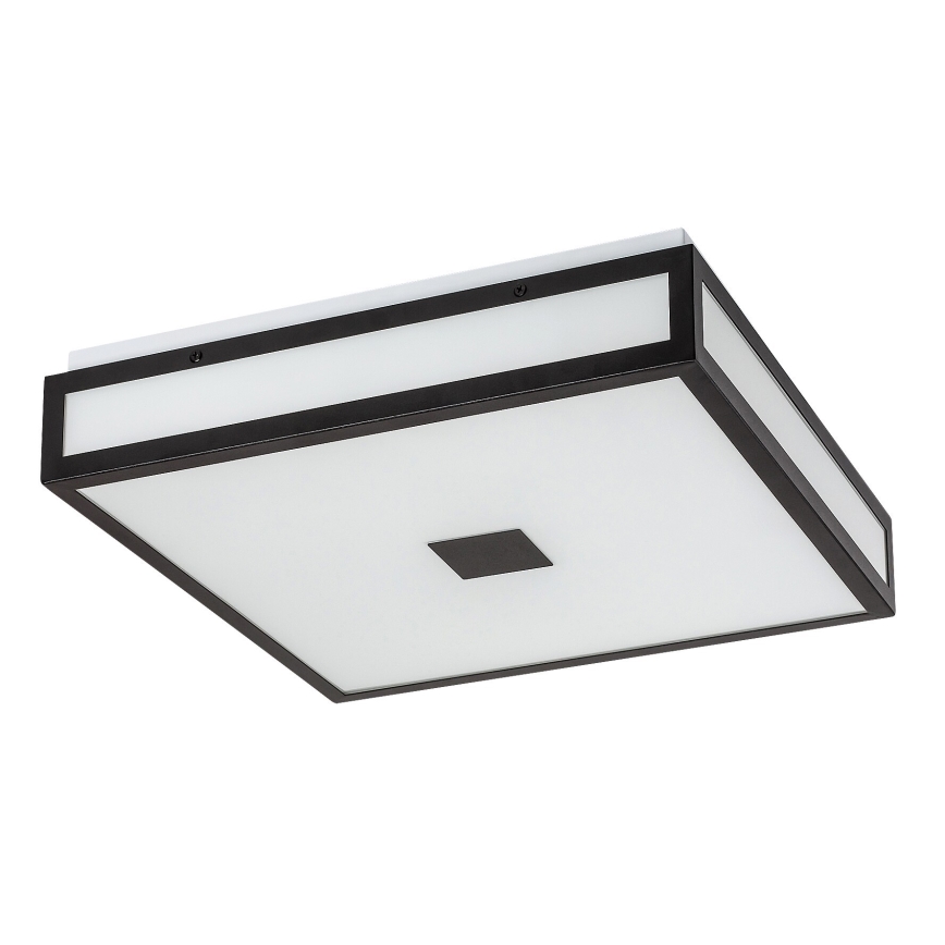 Rabalux - LED Kúpeľňové stropné svietidlo LED/24W/230V IP44 4000K 40x40 cm čierna