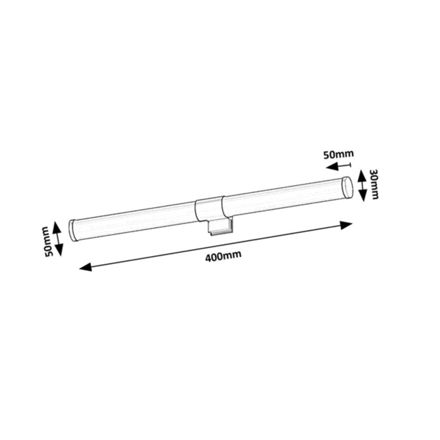 Rabalux - LED kúpeľňové osvetlenie zrkadla LED/6W/230V IP44 40 cm