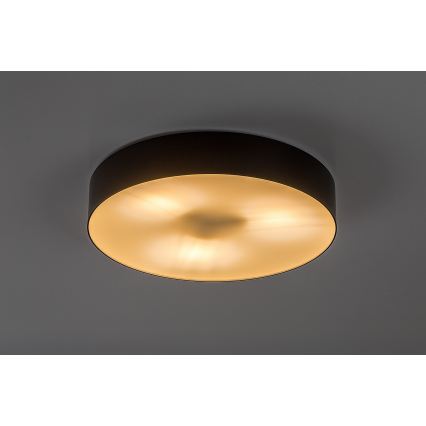 Rabalux - Vonkajšie stropné svietidlo 3xE27/9W/230V pr. 39 cm IP43 čierne