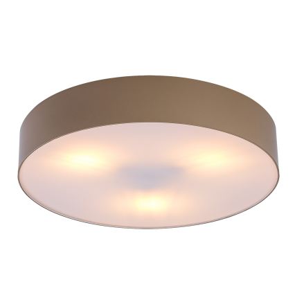 Rabalux - Vonkajšie stropné svietidlo 3xE27/9W/230V priemer 39 cm IP43 béžové