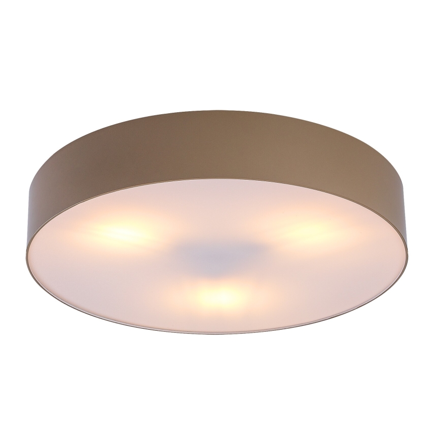 Rabalux - Vonkajšie stropné svietidlo 3xE27/9W/230V priemer 39 cm IP43 béžové