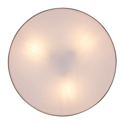 Rabalux - Vonkajšie stropné svietidlo 3xE27/9W/230V priemer 39 cm IP43 béžové