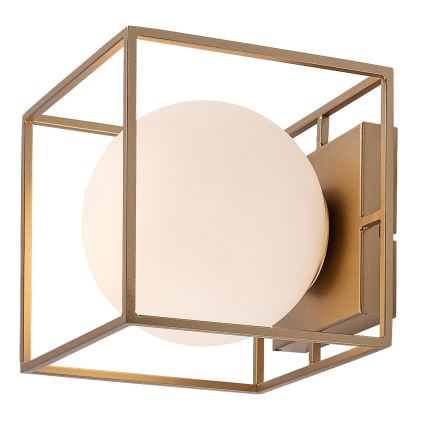 Rabalux - Vonkajšie nástenné svietidlo 1xE14/15W/230V IP44 zlaté