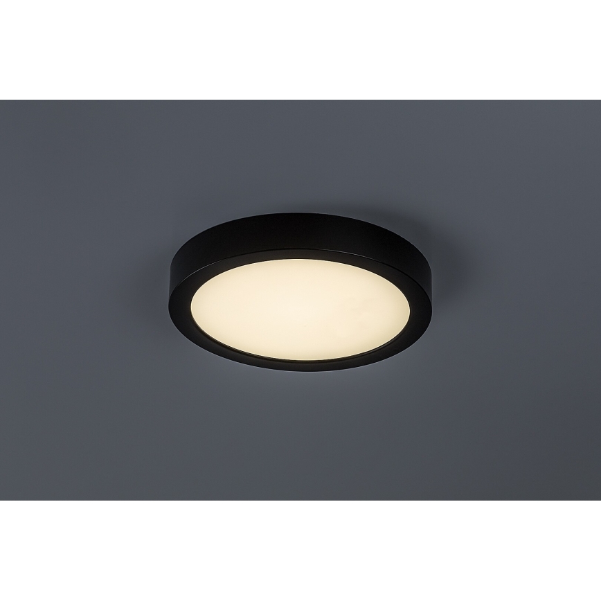 Rabalux - LED kúpeľňové stropné svietidlo LED/24W/230V pr. 22 cm IP44 čierna