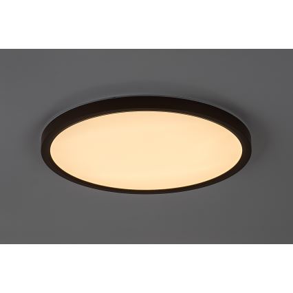 Rabalux - LED kúpeľňové stropné svietidlo LED/24W/230V 3000/4000/6000K pr. 40 cm IP44 hnedé
