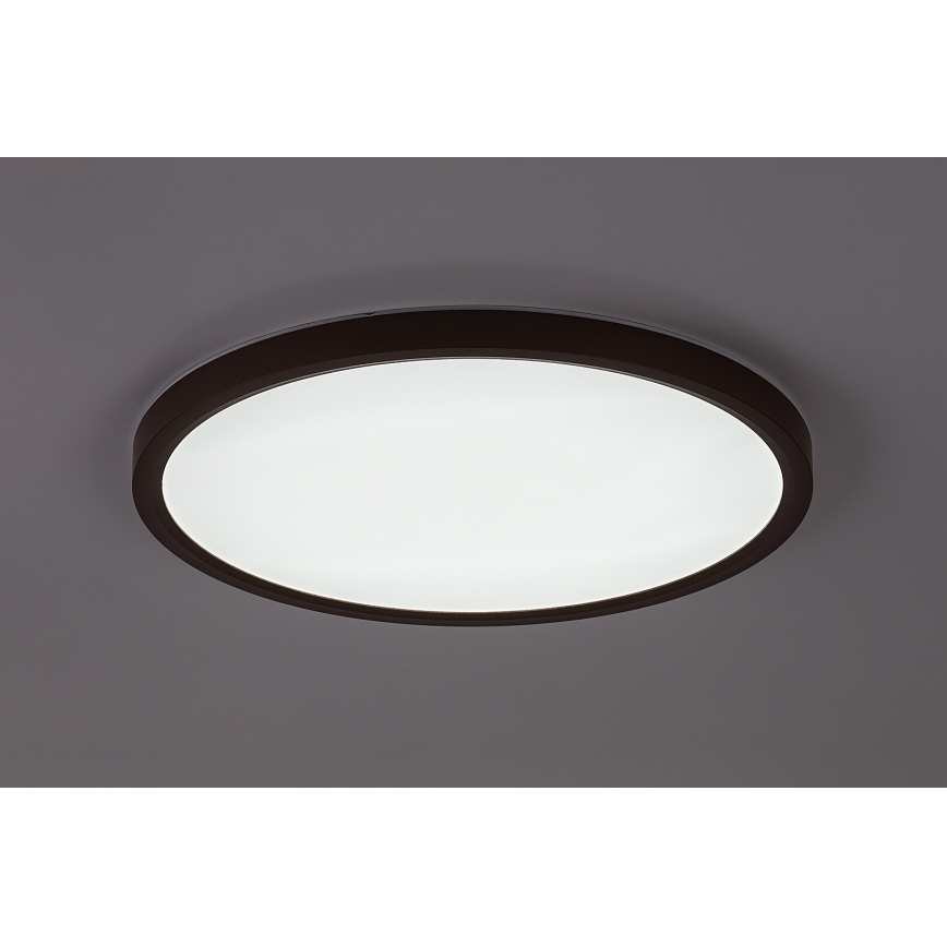 Rabalux - LED kúpeľňové stropné svietidlo LED/24W/230V 3000/4000/6000K pr. 40 cm IP44 hnedé