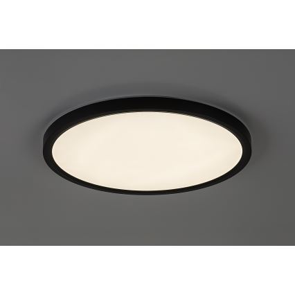 Rabalux - LED kúpeľňové stropné svietidlo LED/24W/230V 3000/4000/6000K pr. 40 cm IP44 čierne