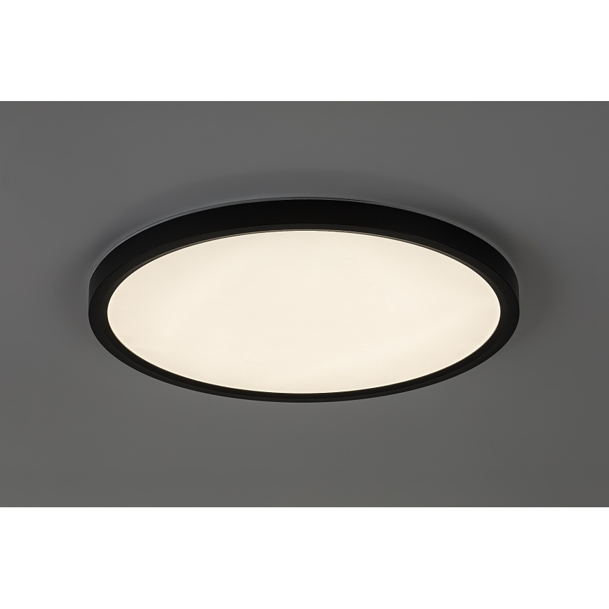 Rabalux - LED kúpeľňové stropné svietidlo LED/24W/230V 3000/4000/6000K pr. 40 cm IP44 čierne